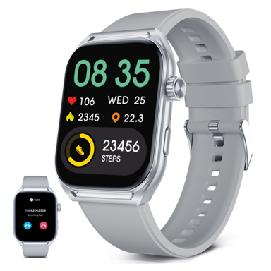 KSIX Pametni sat Urban Move 2.06" AMOLED, 5 dana baterije, sivi